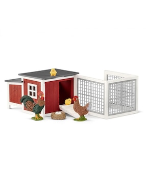 Figura De Gallinero Móvil Schleich