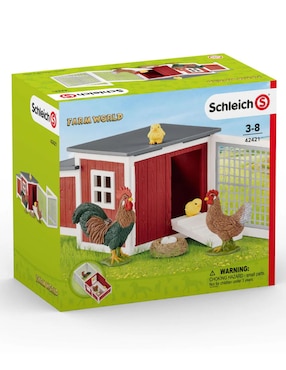 Figura de gallinero móvil Schleich