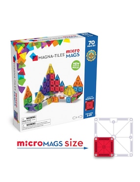 Magnatiles Micromags 70 Piece Set 244070mm