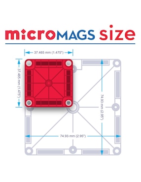 Magnatiles Micromags Travel set 244026bo