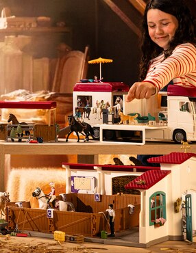 Set figuras acción articuladas Schleich