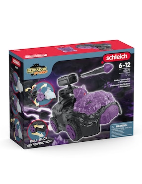 Monster truck Schleich crashmobil de sombra con minicriatura