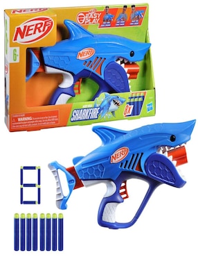Lanzador de dardos Nerf Wild Sharkfire