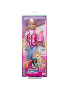 Muñeca Barbie Malibu La Gran Persecución del Caballo