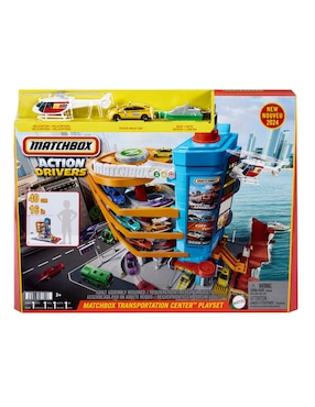 Pista armable Matchbox Garage de Aventura