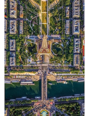 Rompecabezas Torre Eiffel, París Clementoni 1500 piezas