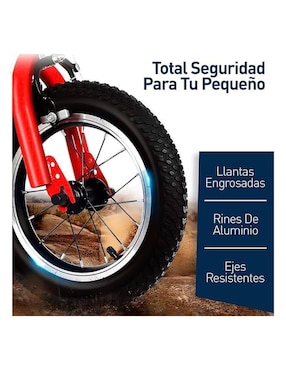Bicicleta infantil Bluelander rodada 16 infantil unisex