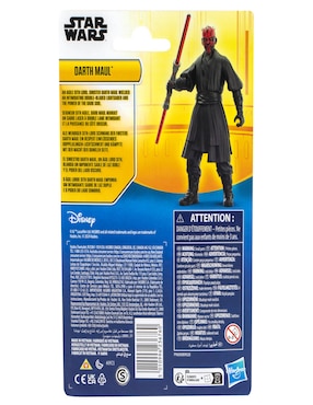 Figura de acción articulada Star War Attack of The Clones Darth Maul Hasbro
