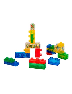 Juego didáctico bloques Jelly Blox kit creativo Goliath