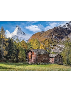 Rompecabezas Monte Cervino en Otoño Clementoni 500 piezas