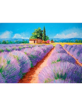 Rompecabezas Campo de Lavanda Clementoni 500 piezas