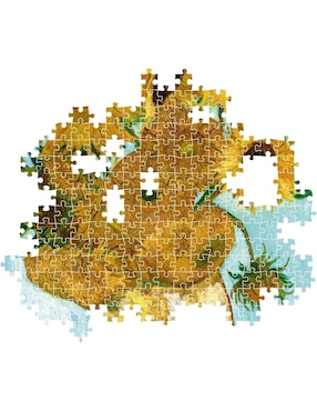 Rompecabezas Van Gogh: Doce Girasoles Clementoni 1000 piezas
