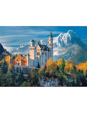 Rompecabezas Castillo Neuschwanstein Clementoni 500 piezas