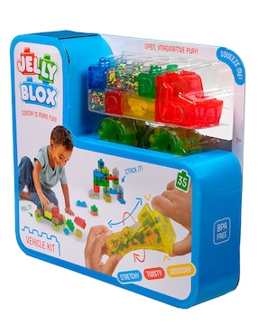 Juego didáctico Jelly Blox Kit Vehículo Goliath