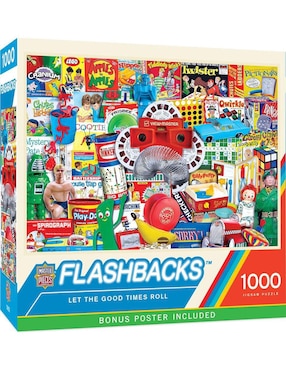 Rompecabezas Nostalgia de los 80 Master Pieces 1000 piezas