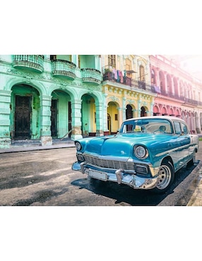 Rompecabezas Coche en la Habana Ravensburger 1500 piezas