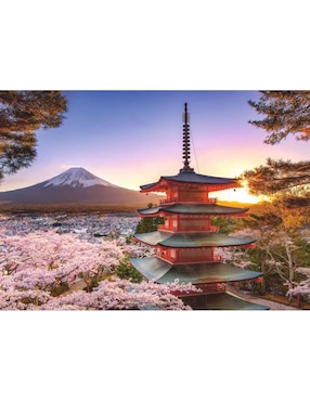 Rompecabezas Monte Fuji Japón Ravensburger 1000 piezas