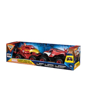 Set carro a control remoto Monster Jam Marvel