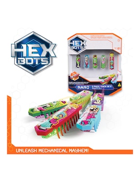 Set de vehículos Spin Master hex bots