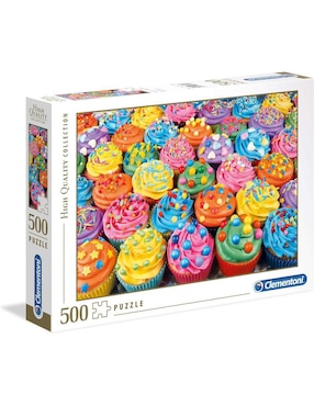 Rompecabezas Cupcakes Clementoni 500 Piezas