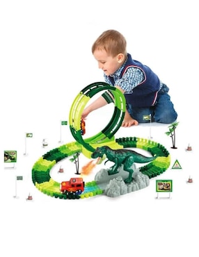 Set pista y automóviles Genérica