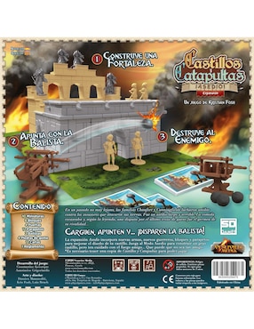 Expansión Castillos y Catapultas Asedio Sd Games