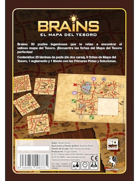 Brains: Mapa del Tesoro Sd Games
