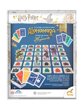 Alohomora el juego de las puertas de Hogwarts Harry Potter Novelty
