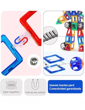 Genérica Bloques de construcción Magnéticos