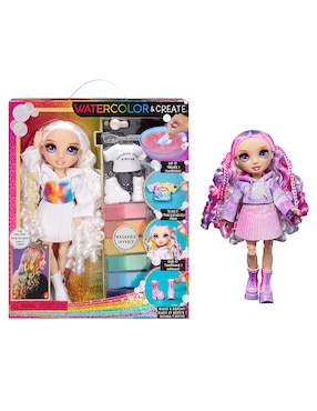 Muñeca Mga Rainbow High Color and Create