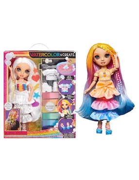Muñeca Mga Rainbow High Color and Create