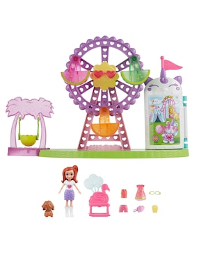 Set Muñecas Polly Pocket Carnaval De Bocadillos Tropicales