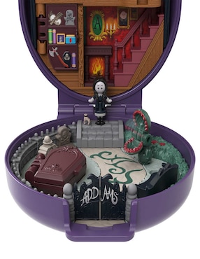 Set Juguetes Polly Pocket Familia Addams