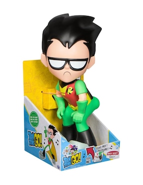 Figura de acción Teen Titans Go! Robin collectors Spin Master con movimiento y sonido