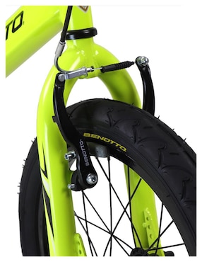 Bicicleta infantil Benotto rodada 16 agressor unisex