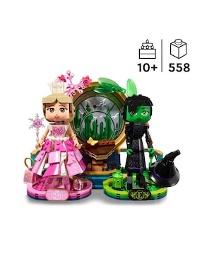 Lego Wicked Figuras de Elphaba y Glinda 75682