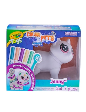 Toys Color Pets Jumbo Gato Jenny Crayola