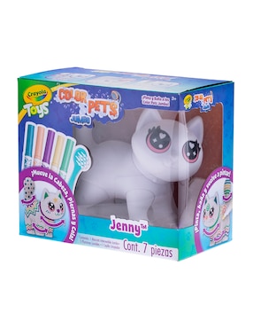 Toys Color Pets Jumbo Gato Jenny Crayola