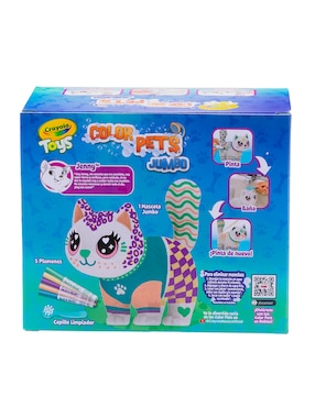 Toys Color Pets Jumbo Gato Jenny Crayola