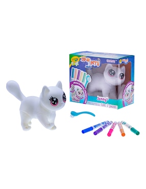 Toys Color Pets Jumbo Gato Jenny Crayola