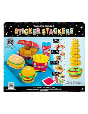 Fashion Angels Stickers Stackers Fast Food Crayola