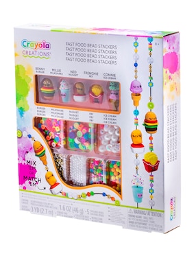 Set creación de pulseras Bead Stackers Crayola
