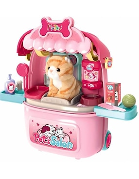 Mochila Salón Porta Mascota Mytoy juego de rol para niños