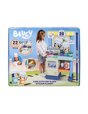 Accesorio de cocina juguete Bluey con luz y sonido
