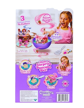 Peluche sorpresa Bandai Cookeez Makery Pancake Treatz