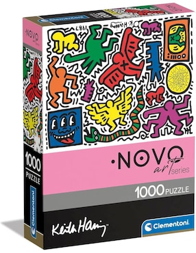 Rompecabezas Abstracto Keith Haring 2 Clementoni 1000 piezas