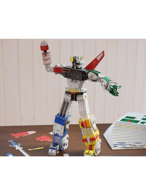 Rompecabezas Caricaturas SM Puzz 4D Voltron Spin Master 366 piezas