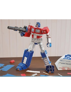 Rompecabezas Caricaturas SM Puzz 4D Optimus Prime Spin Master 300 piezas