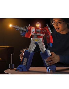 Rompecabezas Caricaturas SM Puzz 4D Optimus Prime Spin Master 300 piezas