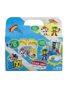 Set figuras acción articulada Teen Titans Go! collectors Spin Master